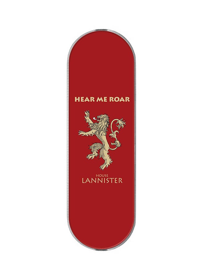 Stylizedd 3-In-1 Universal Mobile Phone Grip Holder GOT House Lannister - Image 1