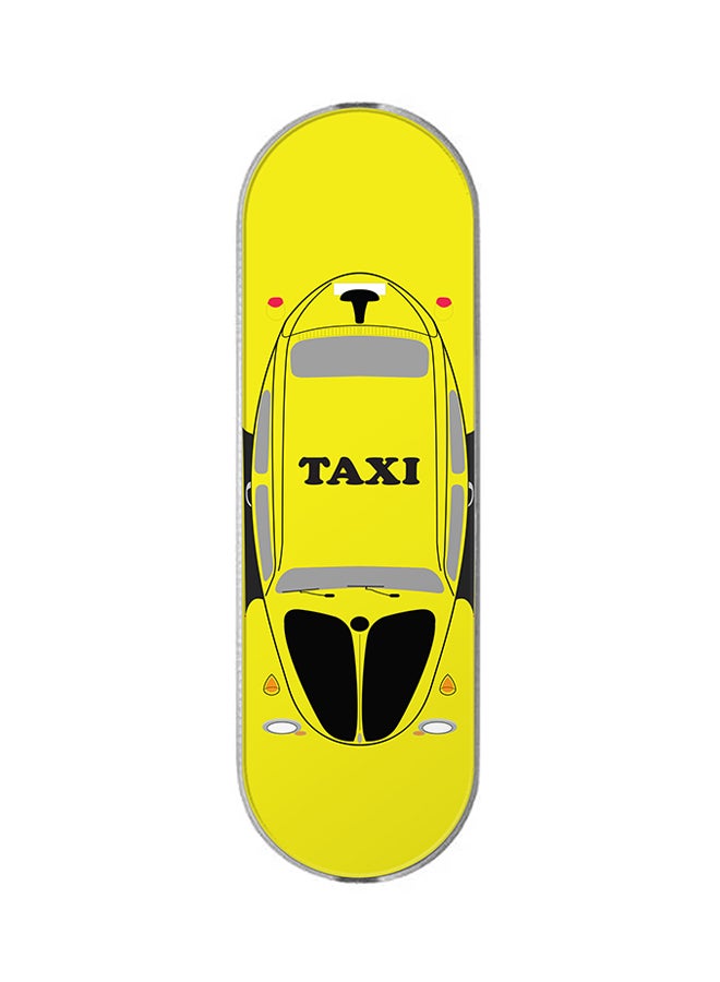 Stylizedd 3-In-1 Universal Mobile Phone Grip Holder Yellow Taxi - Image 1