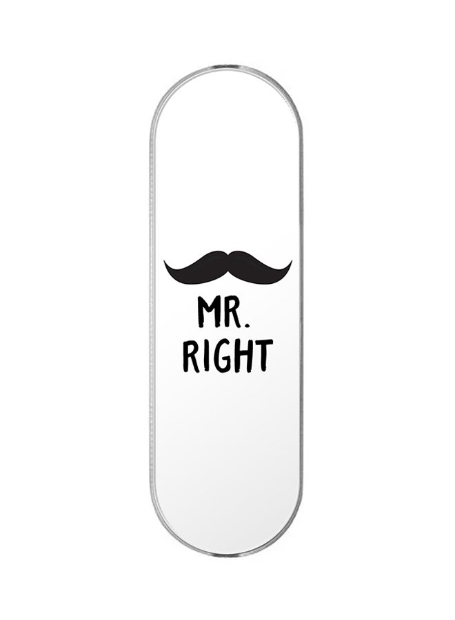 Stylizedd 3-In-1 Universal Mobile Phone Grip Holder Mr. Right - Image 1