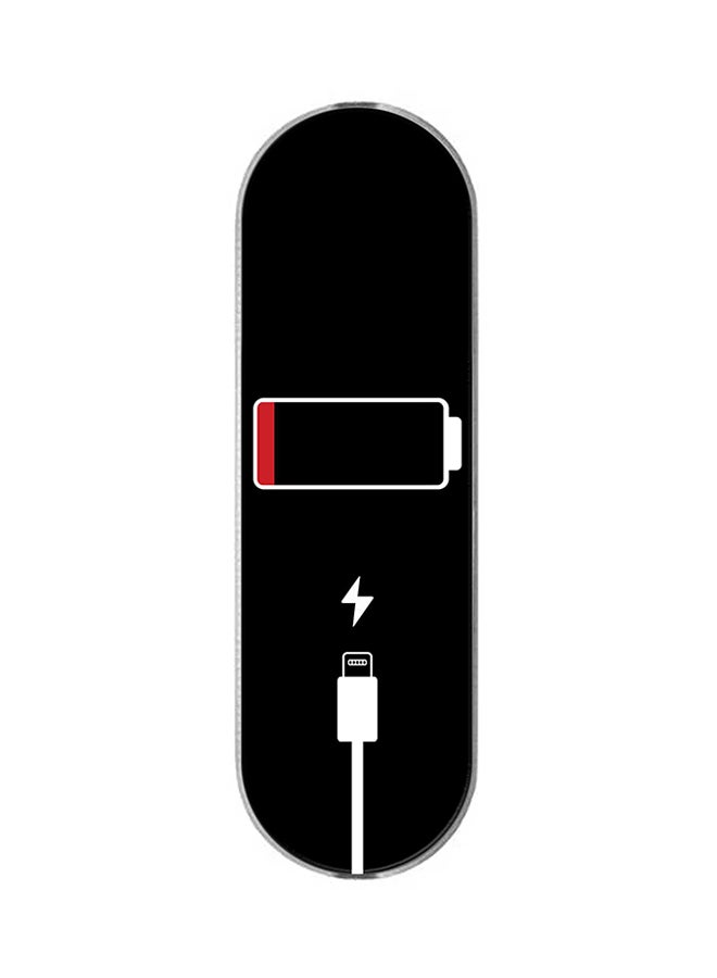 Stylizedd 3-In-1 Universal Mobile Phone Grip Holder Battery Empty - Image 1