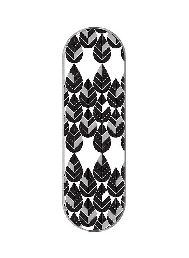 Stylizedd 3-In-1 Universal Mobile Phone Grip Holder Teardrop Leaves - Image 1