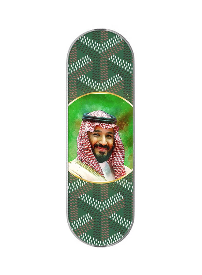 Stylizedd 3-In-1 Universal Mobile Phone Grip Holder HH Mohammed Bin Salman - Image 1