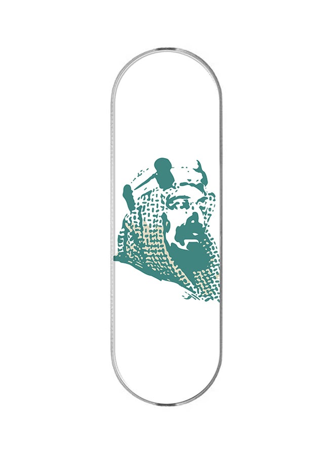 Stylizedd 3-In-1 Universal Mobile Phone Grip Holder Al Saud Print  - Image 1