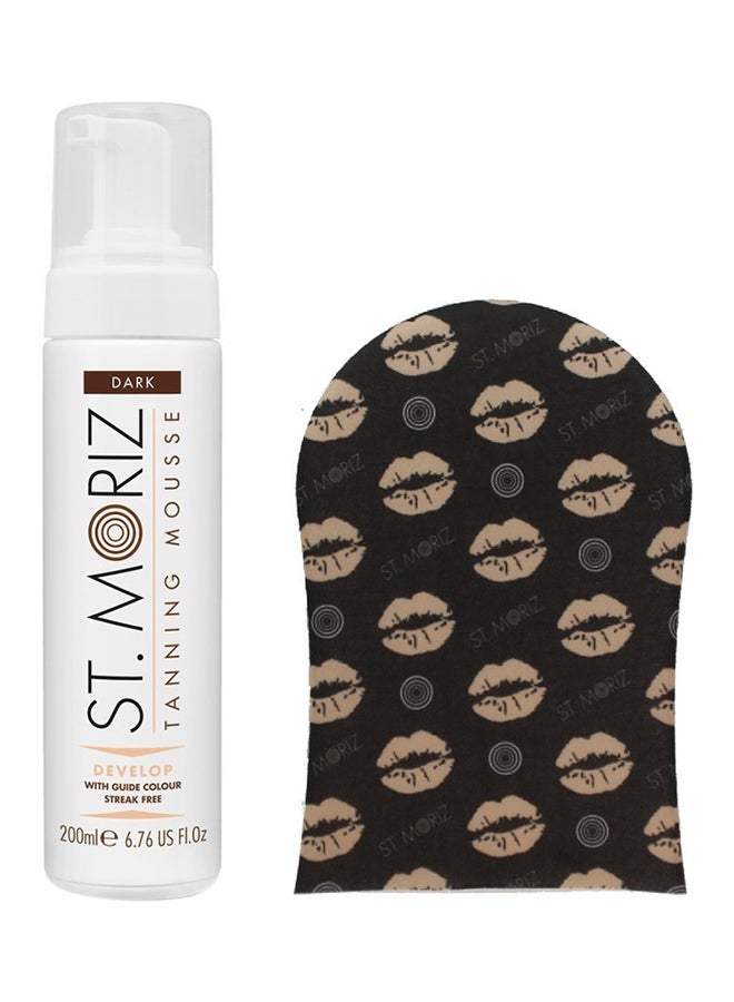 Instant Self Tanning Mousse With Applicator Mitt 200ml