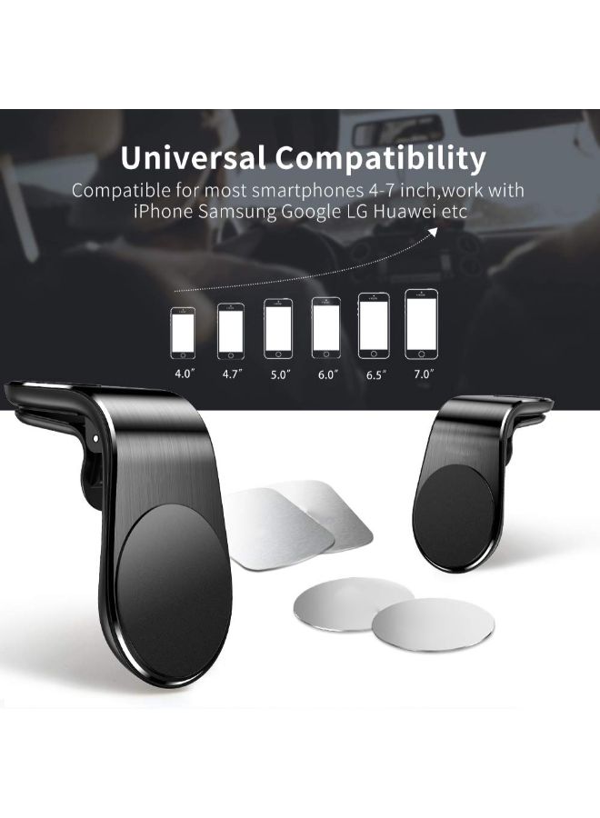 Trands - Universal Magnetic Car Air Vent Mount Phone Holder - Image 1