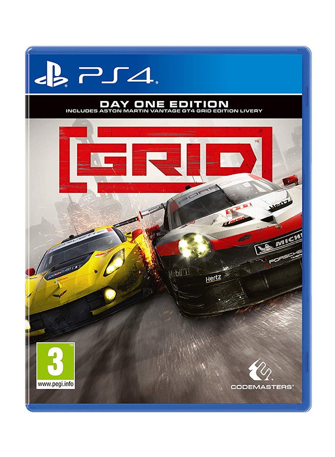 Codemasters - Grid For Day One Edition - Racing (Intl Version) - racing - playstation_4_ps4 - Image 1