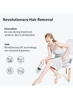Bosidin Permanent IPL Hair Removal Device White  - Image 5