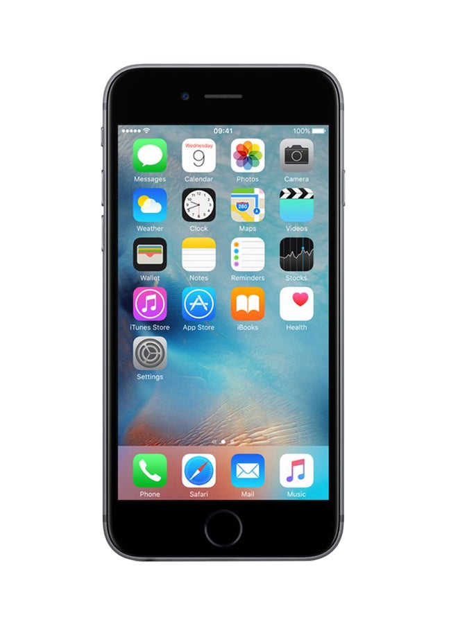 أبل - آيفون 6s بخاصية فيس تايم لون رمادي فلكي وذاكرة سعة 32 جيجابايت ومزود بخدمة 4G LTE - Image 1