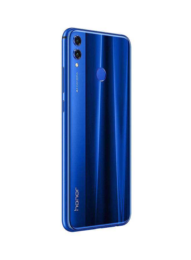 هونور هاتف 8X ثنائي الشريحة بلون أزرق وذاكرة رام سعة 4 جيجابايت وذاكرة داخلية سعة 128 جيجابايت ويدعم تقنية 4G LTE - Image 5