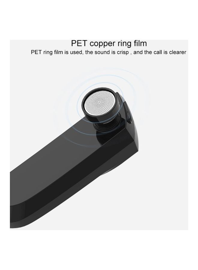 Bluetooth In-Ear Earphone With Mic Black/Silver