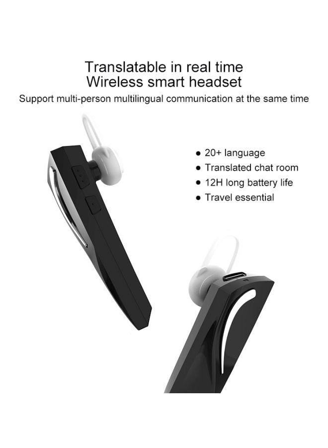 Bluetooth In-Ear Earphone With Mic Black/Silver