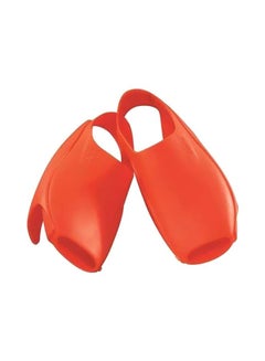 Pair Of Biofuse Breaststroke Swimming Fins Orange XXS