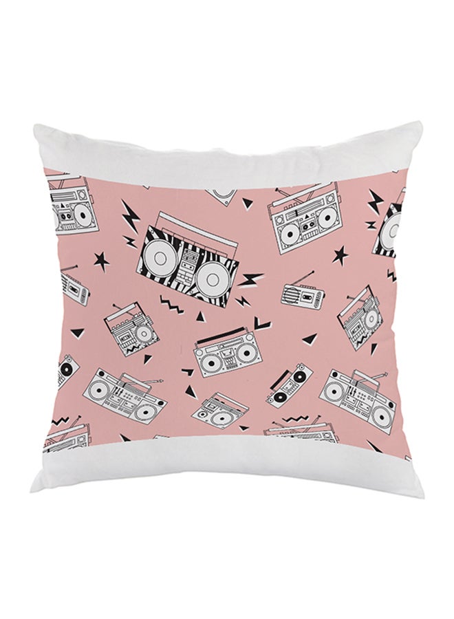 ديكالاك وسادة نوم للزينة مربعة الشكل أبيض 40 x 40سم