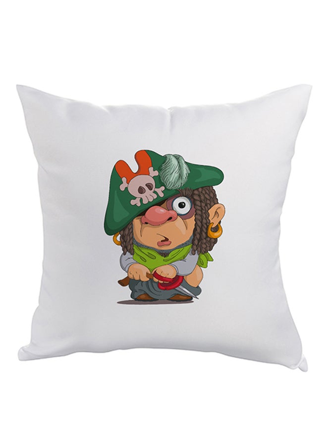 ديكالاك وسادة نوم للزينة مربعة الشكل أبيض 40 x 40سم