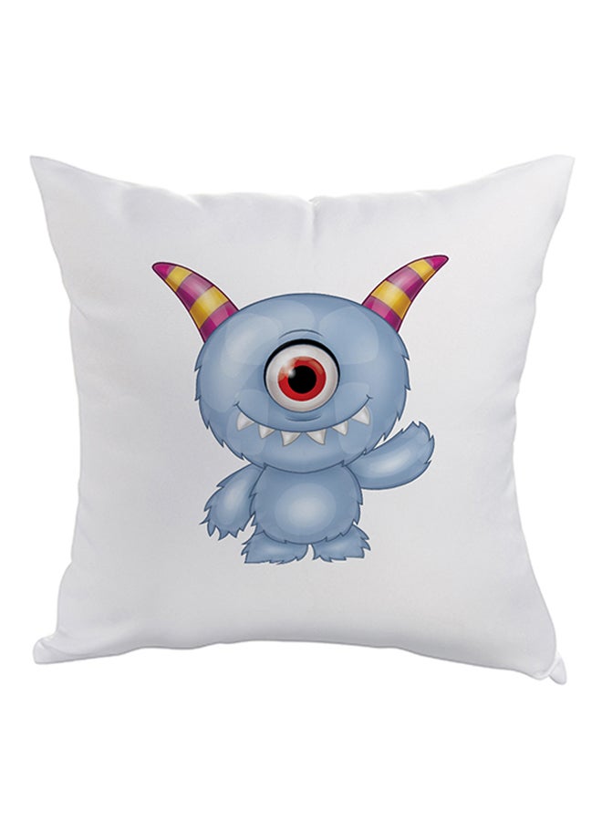 ديكالاك وسادة نوم للزينة مربعة الشكل أبيض 40 x 40سم