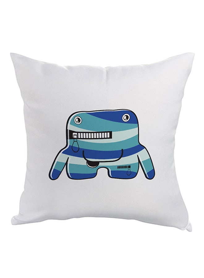 ديكالاك وسادة نوم للزينة مربعة الشكل أبيض 40 x 40سم