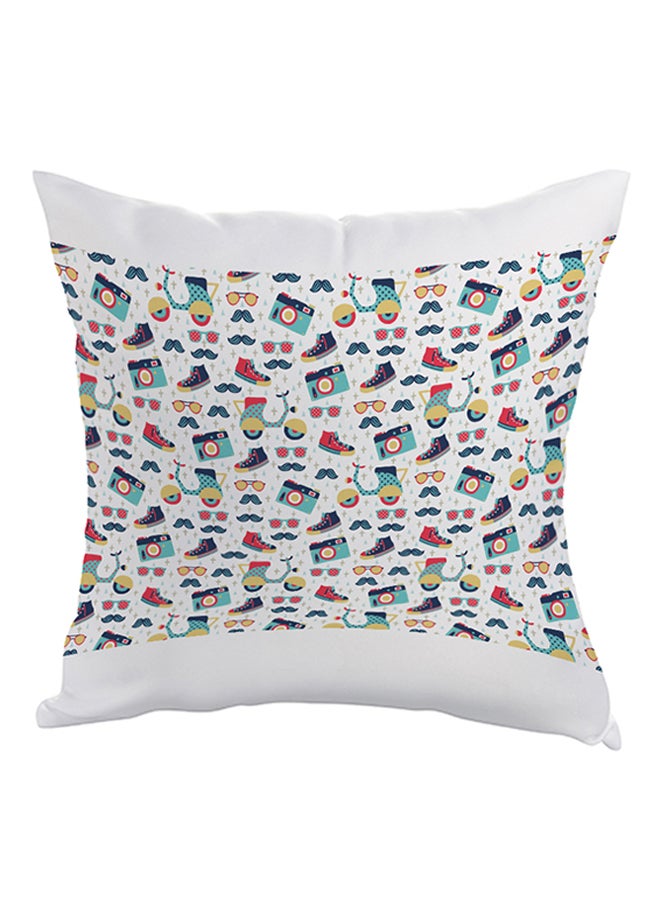 وسادة ديكور مريحة مربعة الشكل متعدد الألوان 40 x 40سم