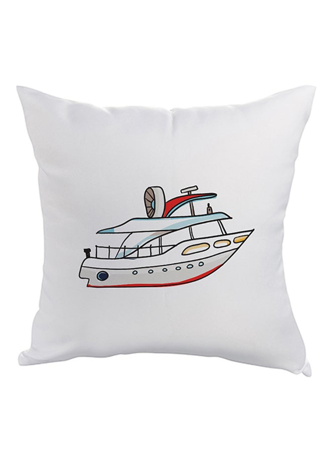 ديكالاك وسادة نوم للزينة مربعة الشكل أبيض 40 x 40سم