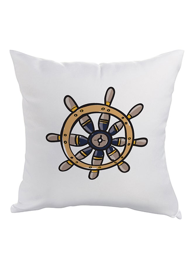 Comfortable Square Shaped Throw Pillow White 40x40cm