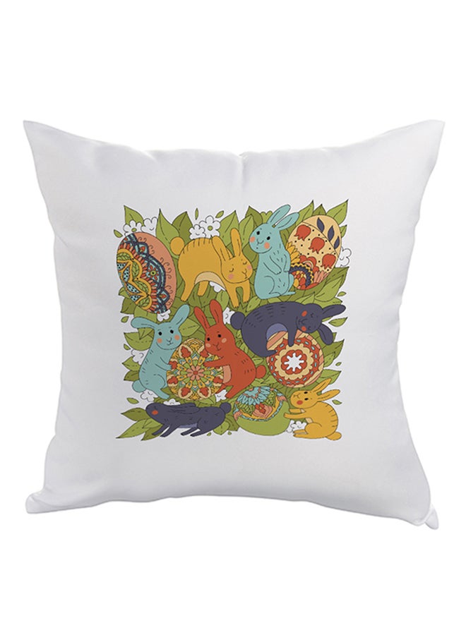 ديكالاك وسادة نوم بطبعة مربعة الشكل متعدد الألوان 40 x 40سم