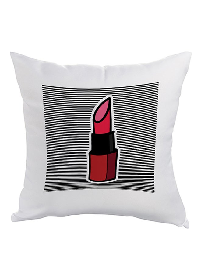 Decalac Decorative Square Shaped Throw Pillow White 40 x 40cm