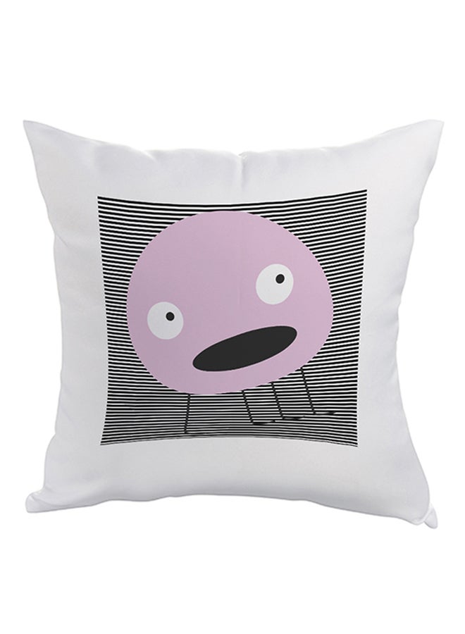 وسادة نوم للزينة مربعة الشكل أبيض 40 x 40سم