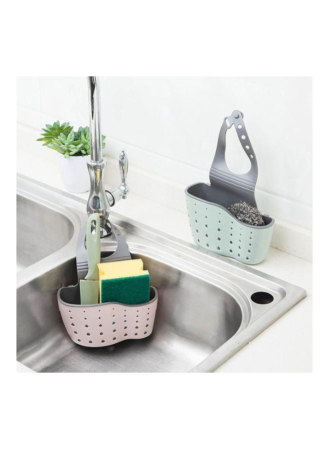 Durable Sink Goods Organiser Pink/Grey 12x21x21cm  - Image 2