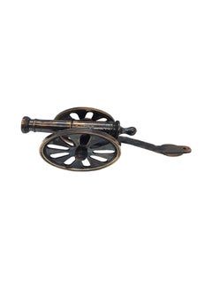 Generic Handmade Pure Brass Cannon Tope Collectible Vehicle Brown 18 x7.5cm  - Image 2