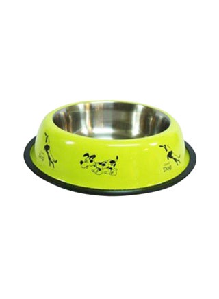 Antiskid Colored Belly Cat Bowl Yellow 11.5cm - v1570619220/N30544743A_1