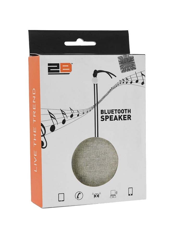 2B - Portable Bluetooth Stereo Speaker Grey - Image 1