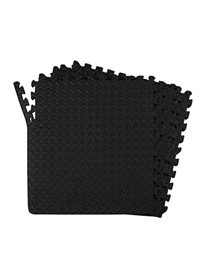 POCO DIVO EVA Foam Floor Mat Black 24x24x0.5inch - Image 1