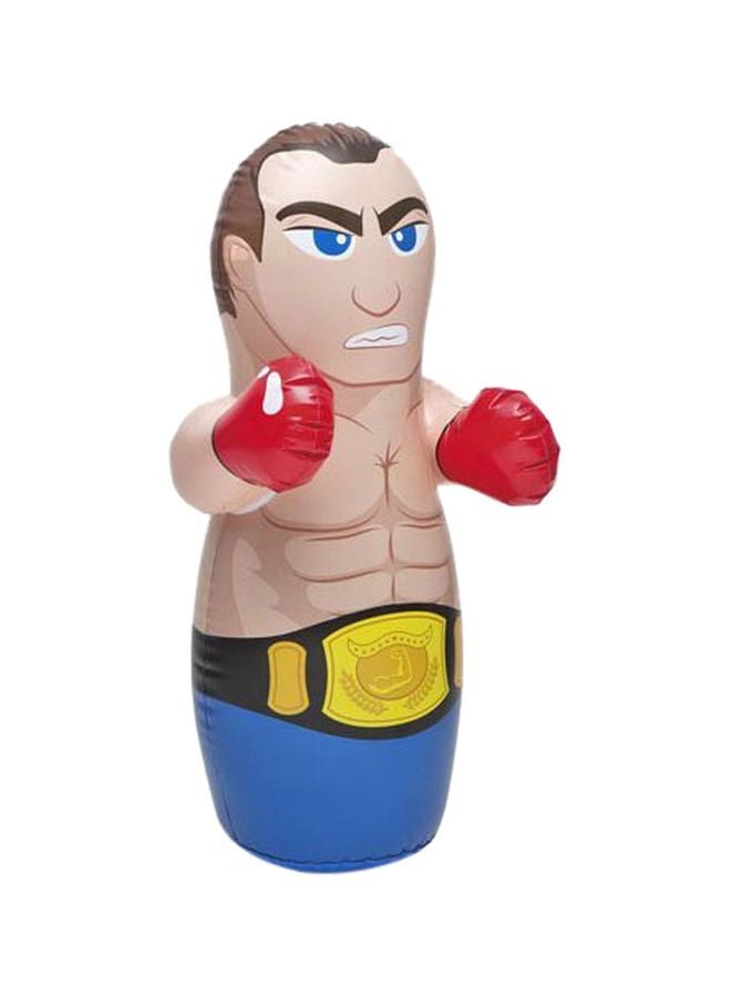 INTEX 3D Inflatable Boxer Bop Bag 86 x 51cm  - Image 1