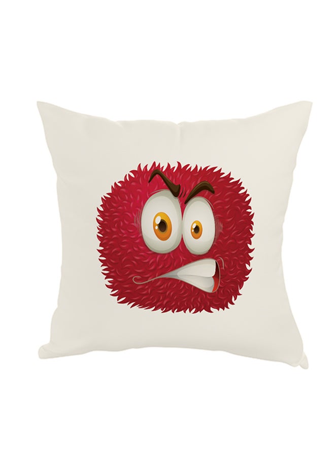 وسادة نوم للزينة مربعة الشكل أبيض 40 x 40سم