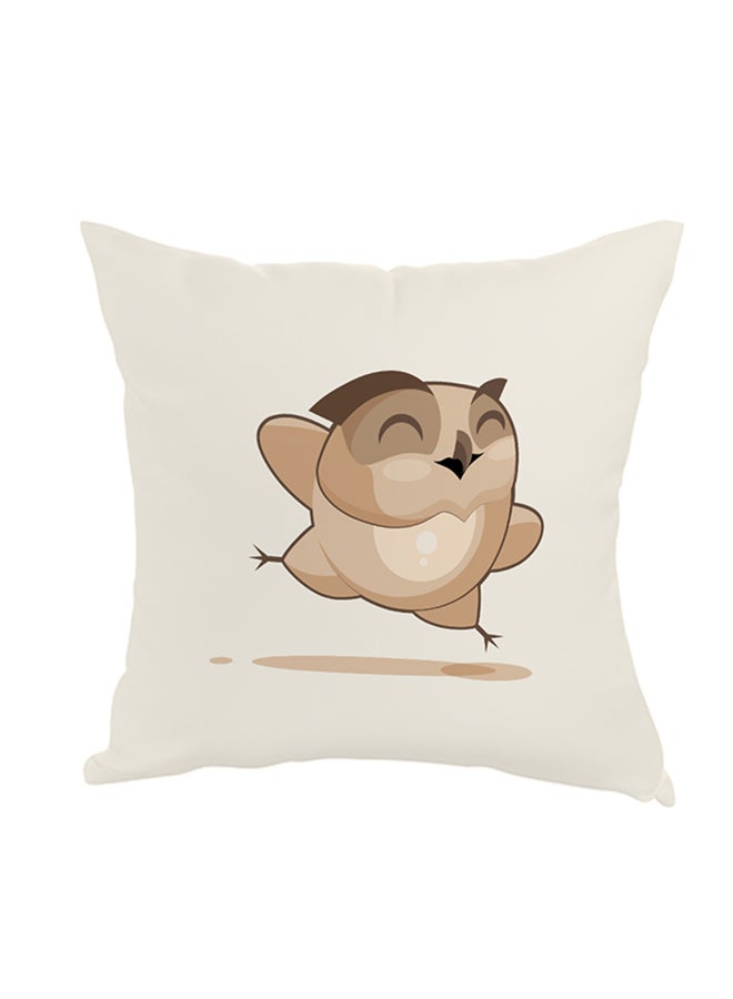 ديكالاك وسادة نوم للزينة مربعة الشكل أبيض 40 x 40سم