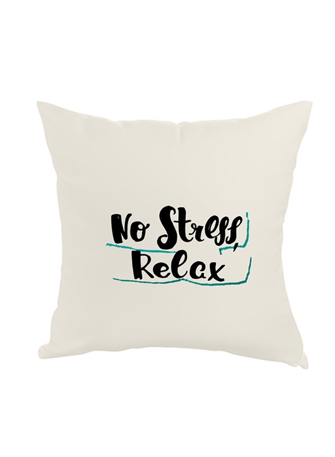 ديكالاك وسادة نوم للزينة مربعة الشكل أبيض 40 x 40سم