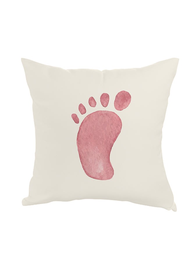 ديكالاك وسادة نوم للزينة مربعة الشكل أبيض 40 x 40سم