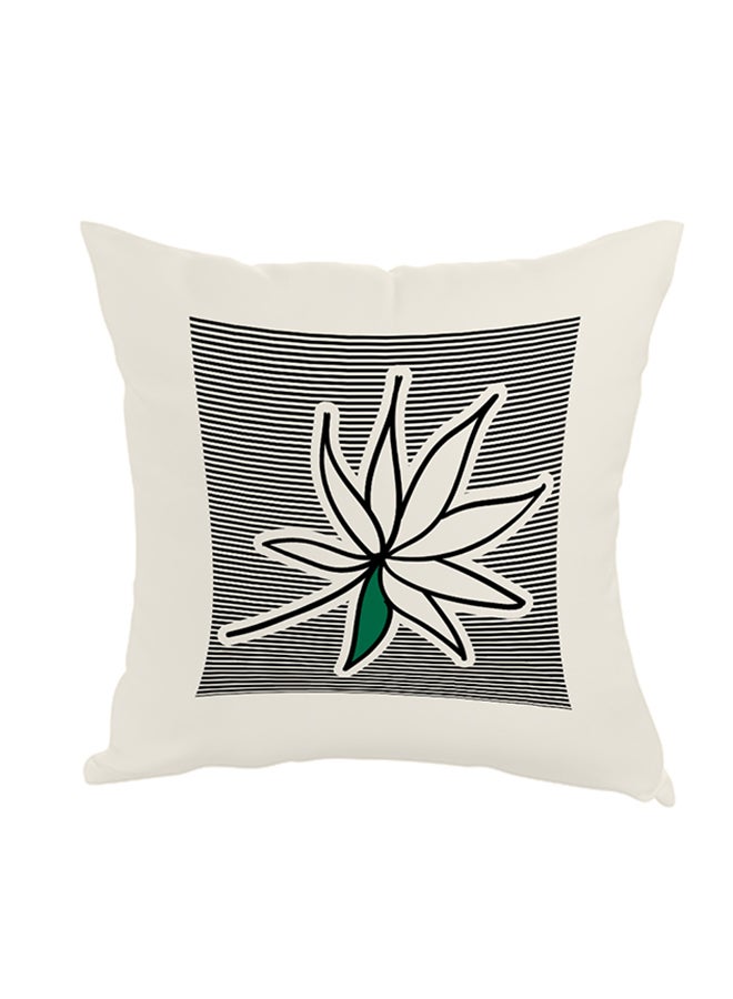 وسادة نوم للزينة مربعة الشكل أبيض 40 x 40سم