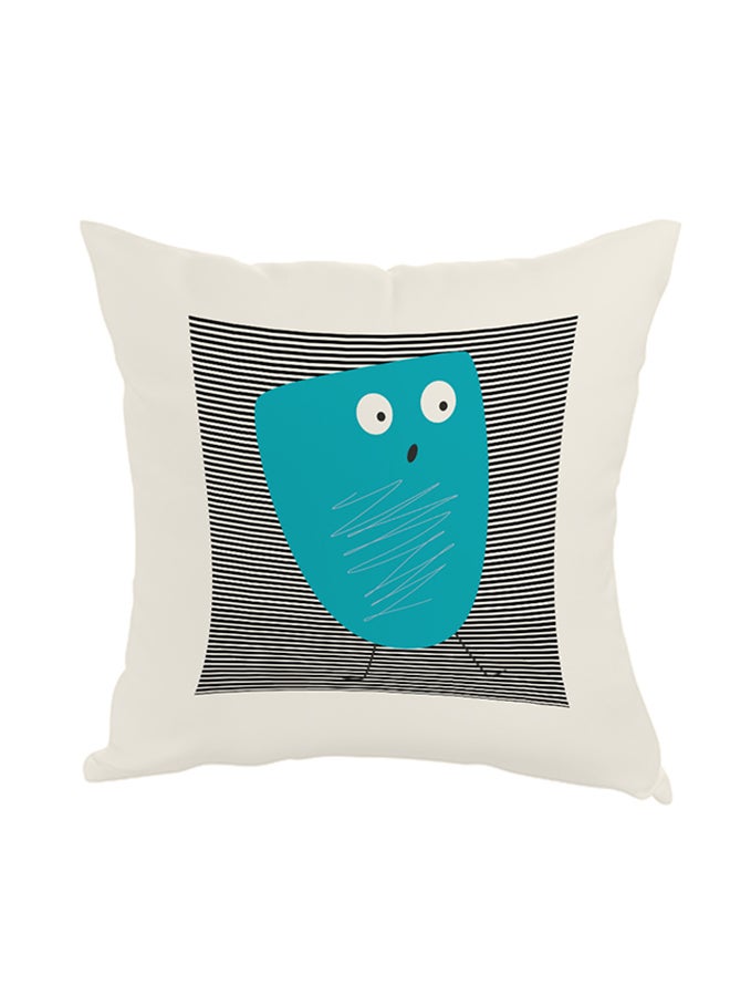 وسادة نوم للزينة مربعة الشكل أبيض 40 x 40سم