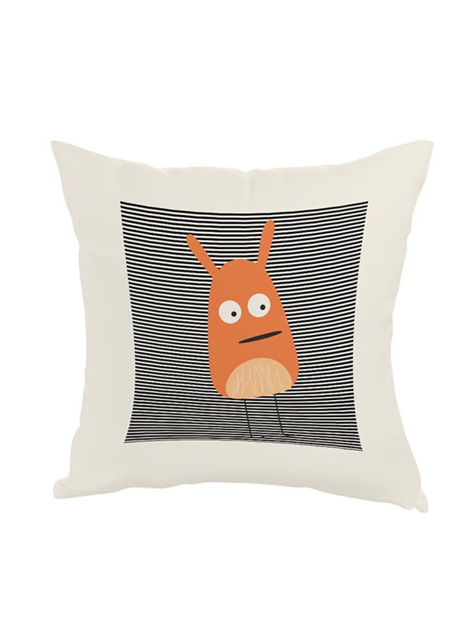 ديكالاك وسادة نوم للزينة مربعة الشكل أبيض 40 x 40سم