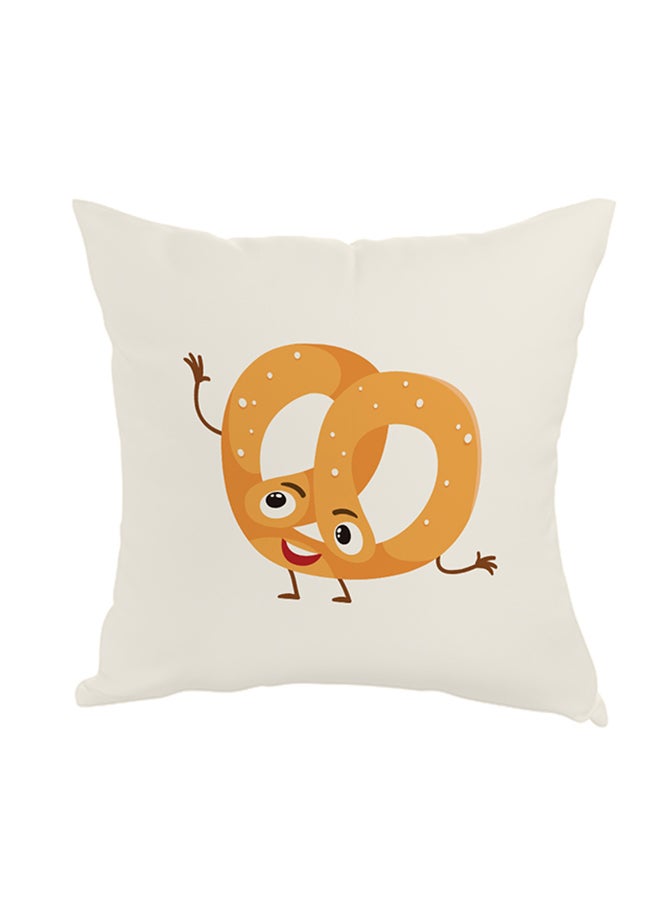 Comfortable Square Shaped Throw Pillow Multicolour 40x40cm