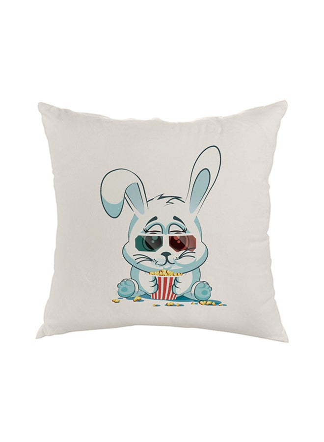 ديكالاك وسادة نوم للزينة مربعة الشكل أبيض 40 x 40سم