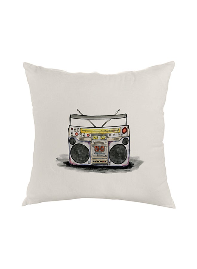 وسادة نوم للزينة مربعة الشكل أبيض 40 x 40سم