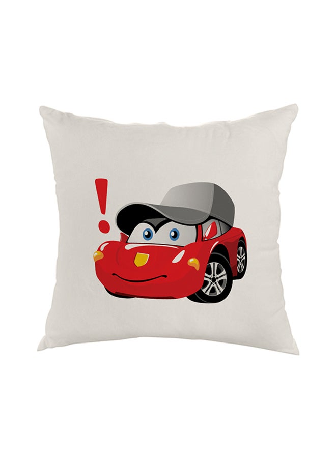 ديكالاك وسادة نوم للزينة مربعة الشكل أبيض 40 x 40سم