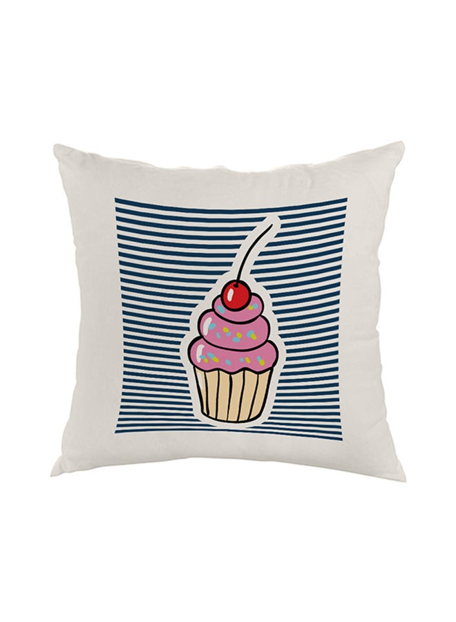 ديكالاك وسادة نوم للزينة مربعة الشكل أبيض 40 x 40سم