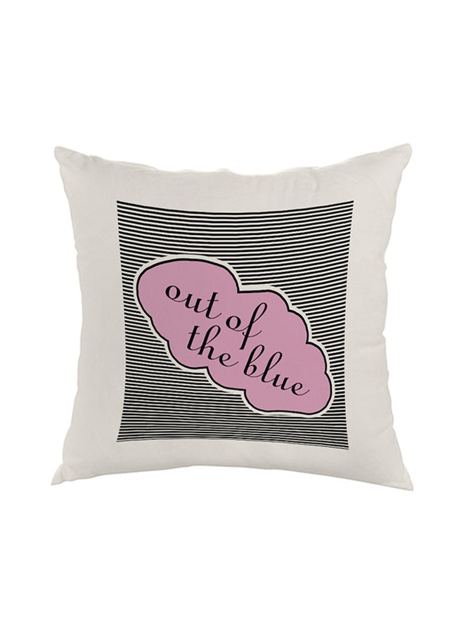 ديكالاك وسادة نوم للزينة مربعة الشكل أبيض 40 x 40سم