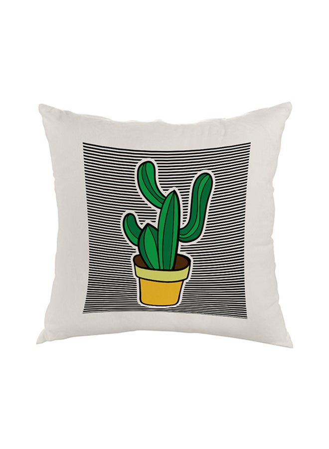 ديكالاك وسادة نوم للزينة مربعة الشكل أبيض 40 x 40سم