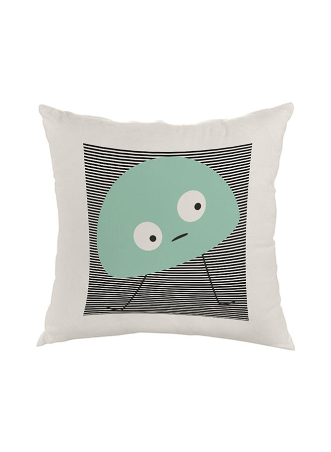 ديكالاك وسادة نوم للزينة مربعة الشكل أبيض 40 x 40سم