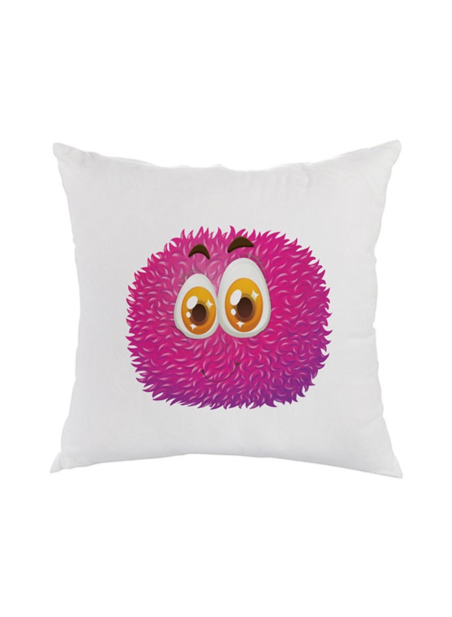 ديكالاك وسادة نوم للزينة مربعة الشكل أبيض 40 x 40سم