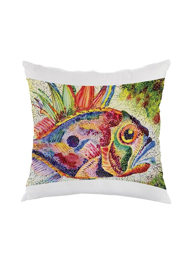 Decalac Decorative Square Shaped Throw Pillow Multicolour 40 x 40cm