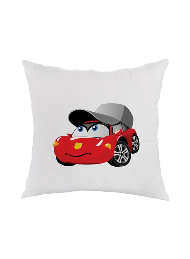 ديكالاك وسادة نوم للزينة مربعة الشكل أبيض 40 x 40سم